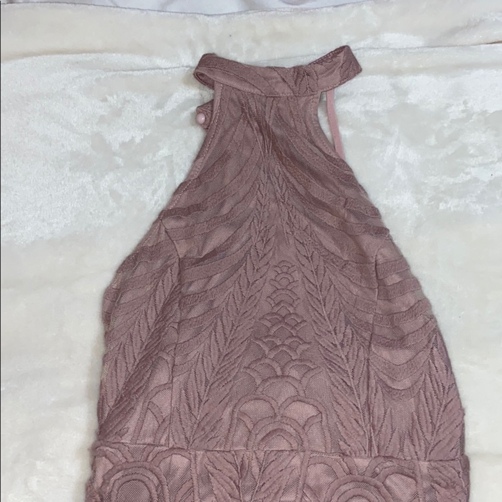 Backless Lace Dress